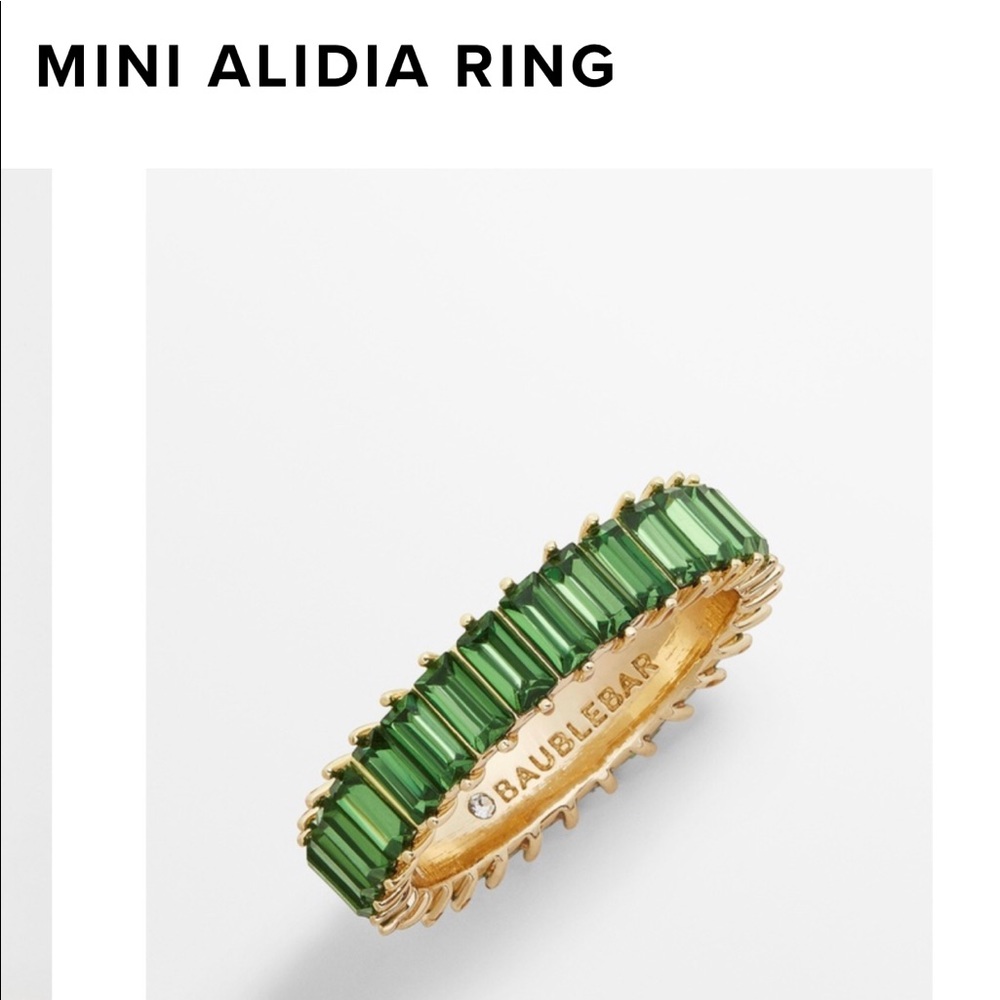 Baublebar Mini Alidia Ring in Green